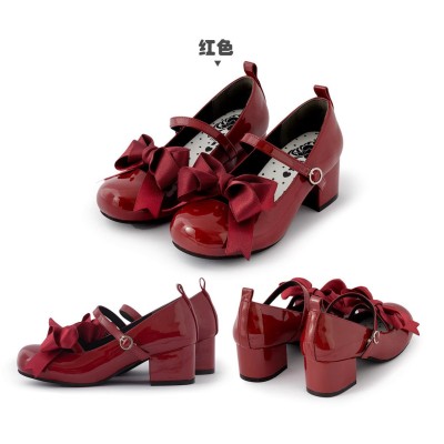Modo Miss Beth Mary Jane Shoes(Reservation/4 Colours/Low&Mid Heels/Full Payment Without Shipping)